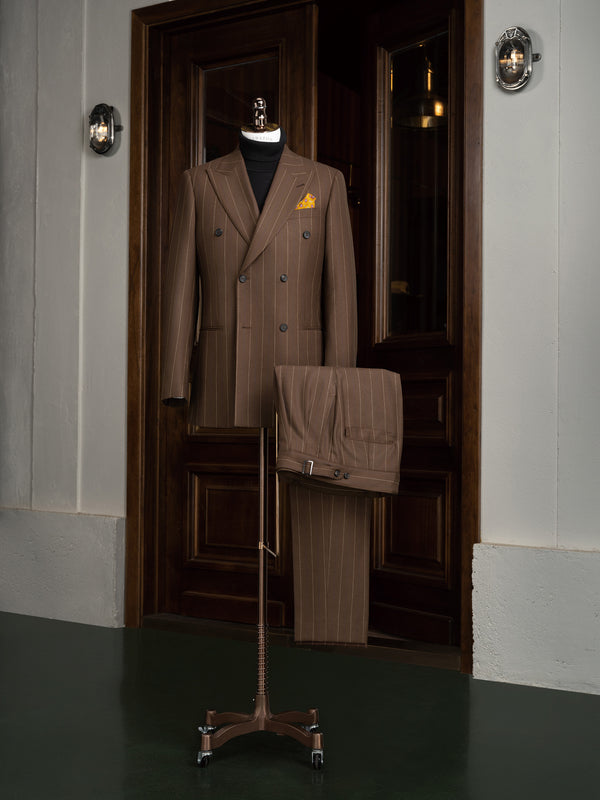 Costume Croisé Fève d'Automne