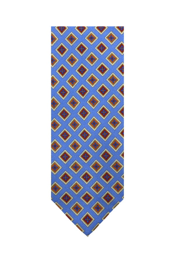 Cravate Ciel à Motifs
