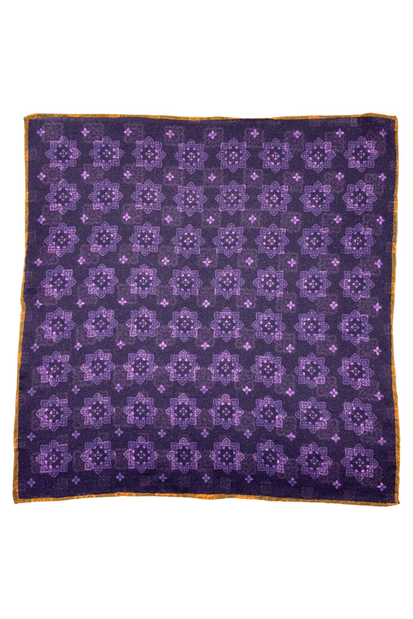 Pochette Fleurie Violette