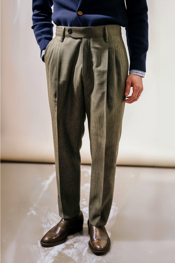 Pantalon en Coton Gramen