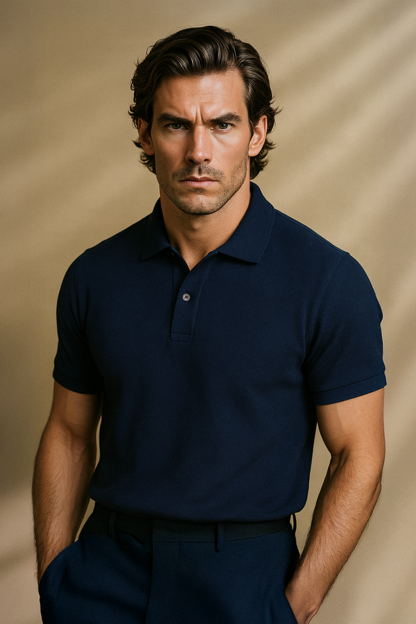 Polo Bleu Marine