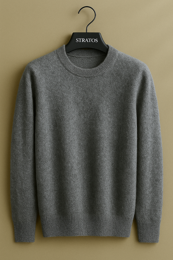 Pull Cachemire Gris Foncé