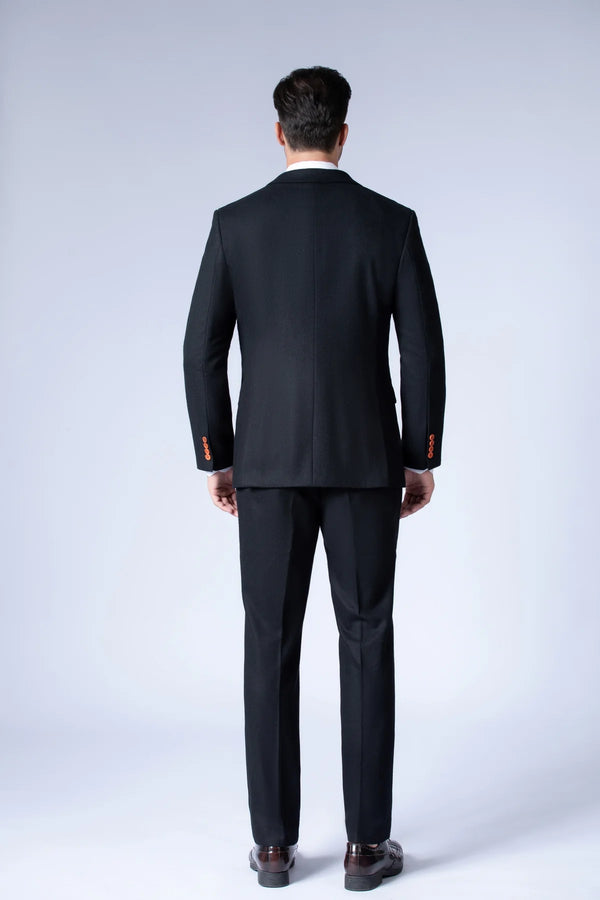 Costume Tweed Noir - Stratos
