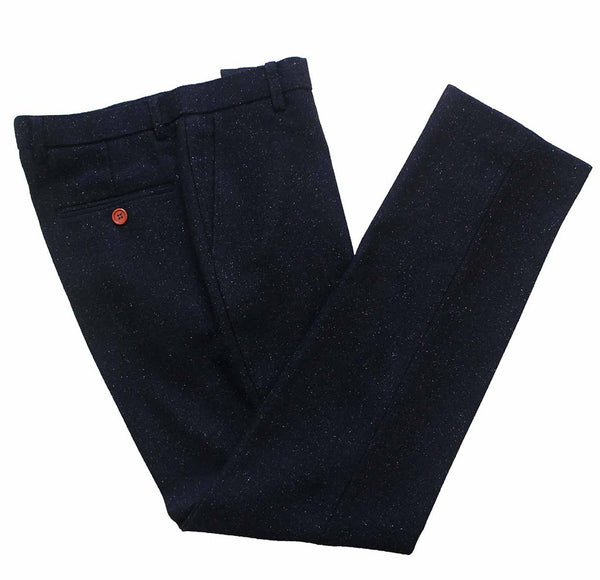 Costume 3P Tweed Tacheté Charbon - Stratos