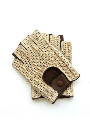 Mitaines en Crochet Marrons - Stratos