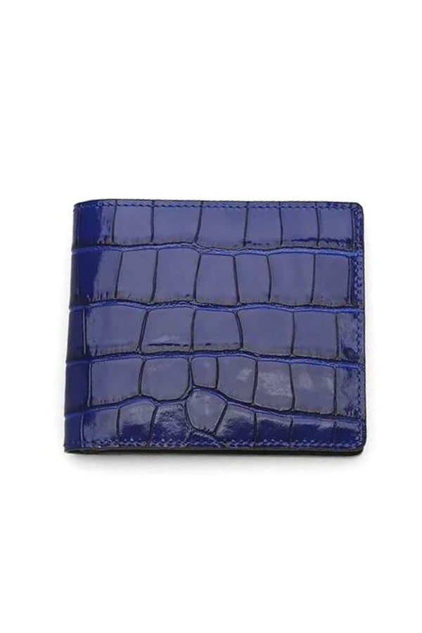 Portefeuille Crocodile Bleu - Stratos