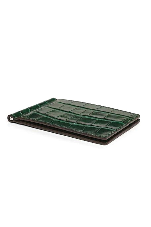 Portefeuille à Pince Vert - Stratos