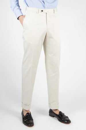 Pantalon Classique Coton Blanc - Stratos