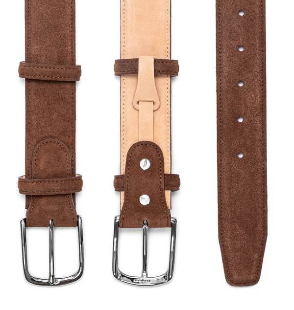 Ceinture Daim Cognac - Stratos