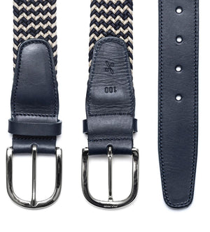 Ceinture Tressée Marine - Stratos