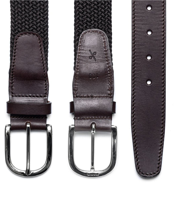 Ceinture Tressée Marron - Stratos