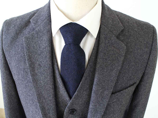 Costume 3P Tweed Gris - Stratos