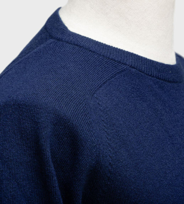Pull en Agneau Marine - Stratos