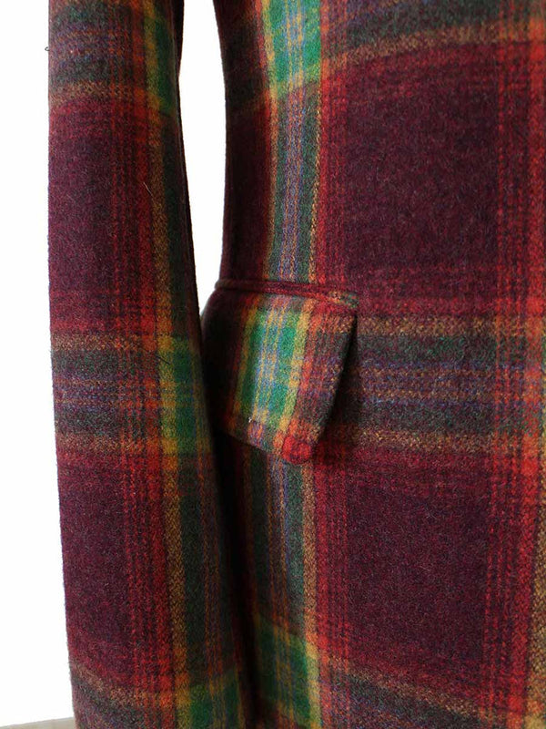Costume 3P Tweed Prince de Galles Rouge - Stratos
